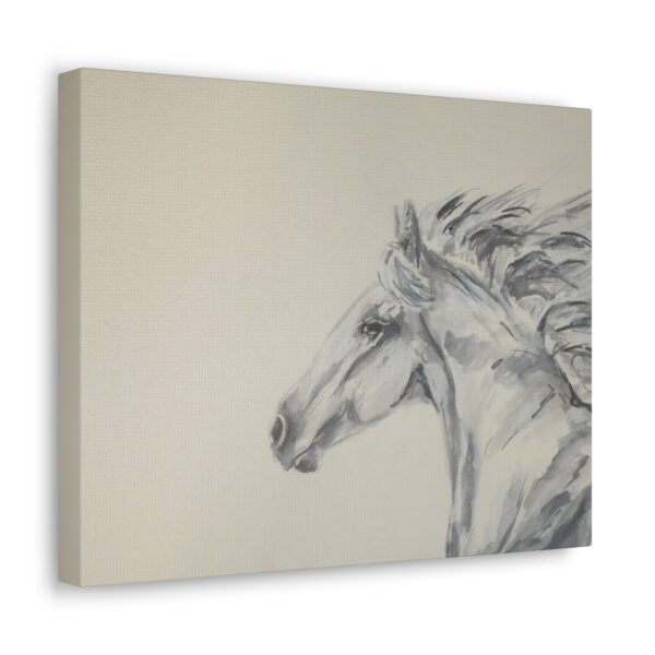 Horse Sketch Canvas Wall Art - Image 6