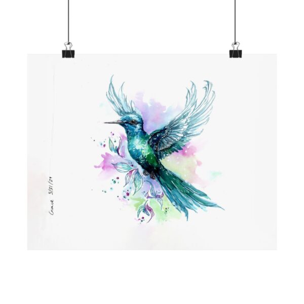 Hummingbird Sketch Wall Art - Image 6