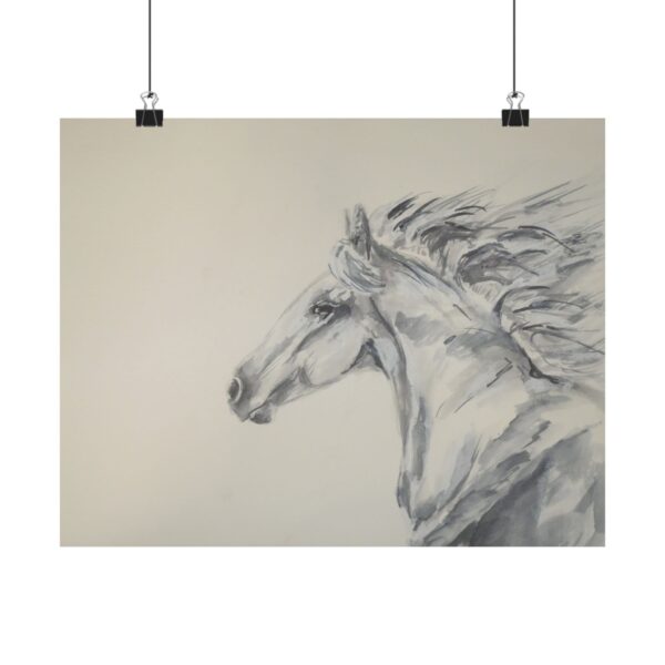 Horse Sketch Wall Art - Image 6