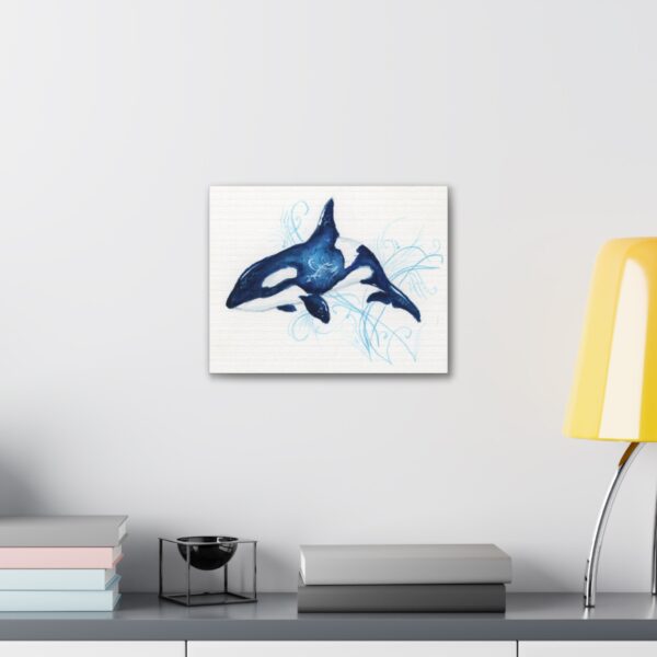 Orca Whale Canvas Wall Art - Image 8