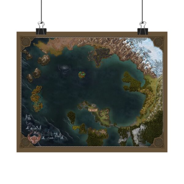 Legend Haven Map Print - Image 2